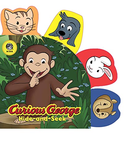 Curious George Hide-and-Seek (CGTV Tabbed Board Book)