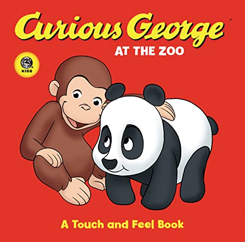 Curious George at the Zoo (CGTV Touch-and-Feel Board Book): A Touch and Feel Book
