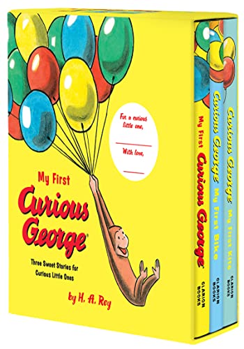 My First Curious George 3-Book Box Set: My First Curious George, Curious George: My First Bike, Curious George: My First Kite: A Playful Introduction to Curious George von Clarion Books