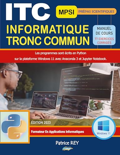 ITC informatique tronc commun Prepas MPSI: Édition 2023 von BoD – Books on Demand – Frankreich