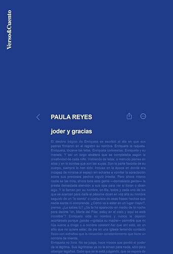 Joder y gracias (Verso&Cuento) von AGUILAR