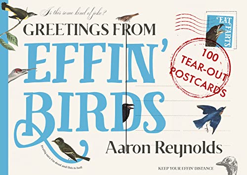 Greetings From Effin Birds: 100 Tear-out Postcards von Unbound