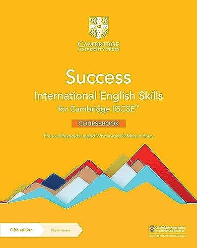 Success International English Skills for Cambridge IGCSE(TM) Coursebook with Digital Access (2 Years) (Cambridge International Igcse) von Cambridge University Pr.