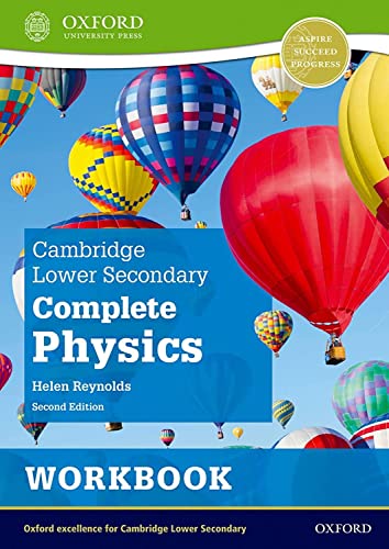 Cambridge Lower Secondary Complete Physics: Workbook (Second Edition) (CAIE complete physics science) von Oxford University Press