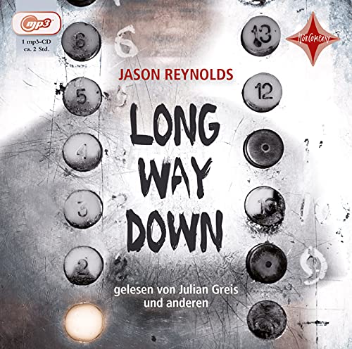 Long Way Down: Aus dem Englischen von Petra Bös, gelesen von Julian Greis u.a., 1 mp3 CD, ca. 2 Std. Long Way Down: Aus dem Englischen von Petra Bös, gelesen von Julian Greis u.a., 1 mp3 CD, ca. 2 Std.