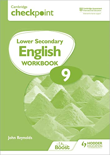 Cambridge Checkpoint Lower Secondary English Workbook 9: Second Edition von Hodder Education