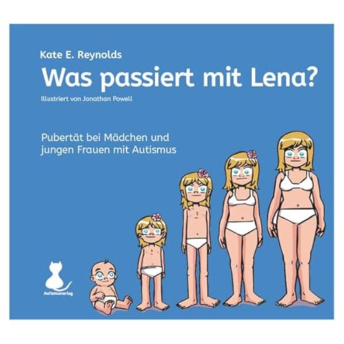 Was passiert mit Lena?: Ein Buch zum Thema Pubertät bei Mädchen und jungen Frauen mit Autismus (mit Schrift)