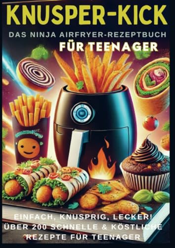 KNUSPER-KICK: Das Ninja Airfryer-Rezeptbuch – Einfach, knusprig, lecker!: Über 200 schnelle & köstliche Rezepte für Teenager von Bookmundo
