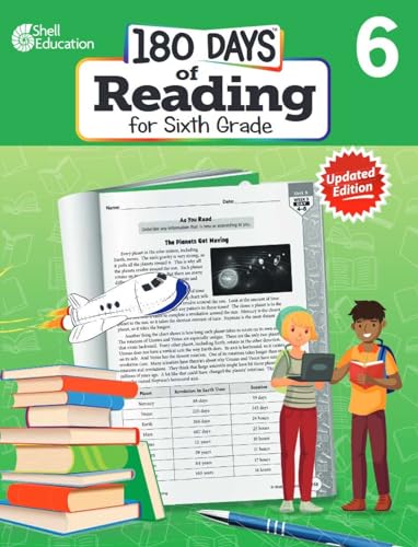 180 Days(tm) Reading for Sixth Grade, 2nd Edition: Practice, Assess, Diagnose (180 Days of Practice)
