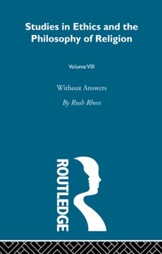 Without Answers Vol 8 von Routledge