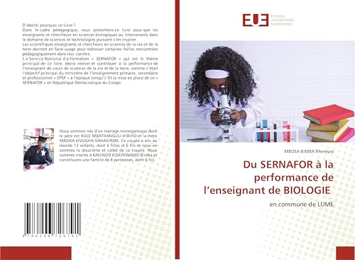 Du SERNAFOR à la performance de l¿enseignant de BIOLOGIE: en commune de LUME von Éditions universitaires européennes