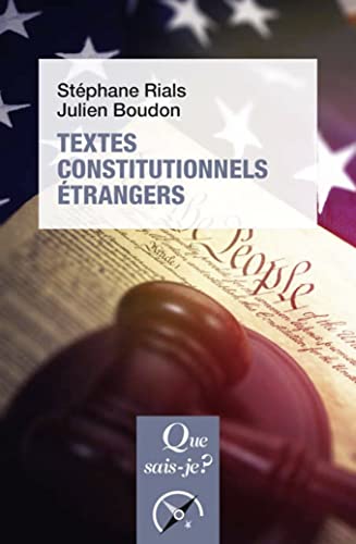 Textes constitutionnels étrangers von QUE SAIS JE