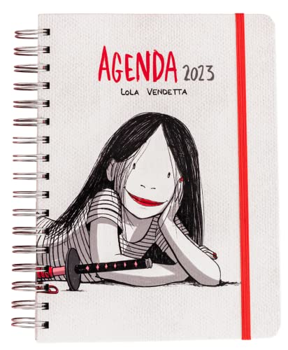 Agenda anual semana vista 2023 Lola Vendetta (TANTANFAN)