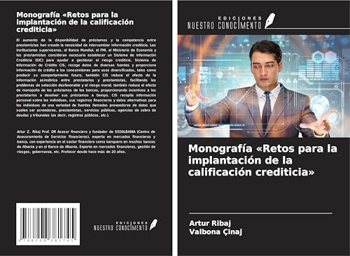 Monografía 'Retos para la implantación de la calificación crediticia' von Ediciones Nuestro Conocimiento