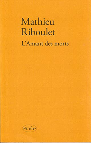 L'amant des morts von VERDIER