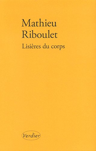Lisieres du corps von VERDIER