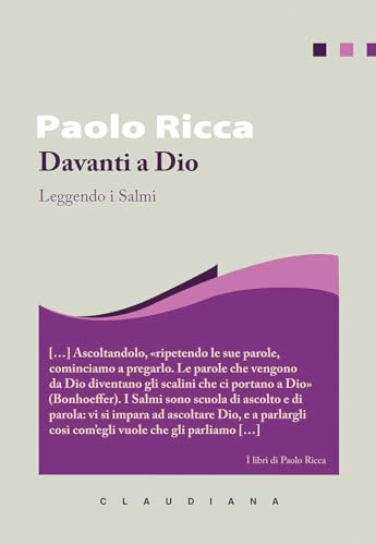 Davanti a Dio. Leggendo i salmi (I libri di Paolo Ricca) von Claudiana