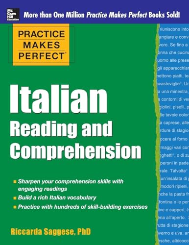Practice Makes Perfect Italian Reading and Comprehension (Practice Makes Perfect Series) von McGraw-Hill Education