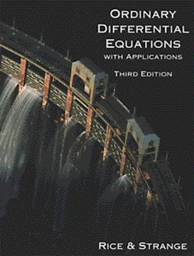 Ordinary Differential Equations: With Applications von Brooks/Cole