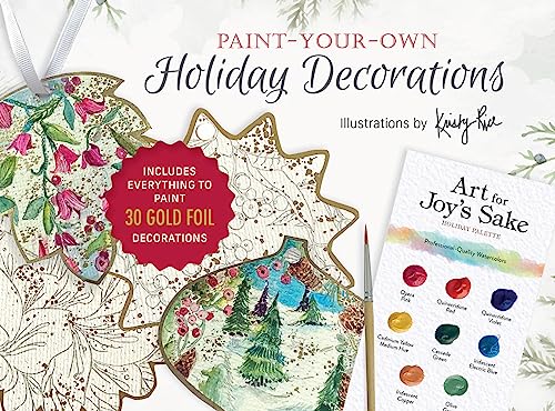 Paint your own Holiday Decorations: Illustrations by Kristy Rice
