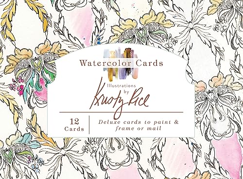 Watercolor Cards: Illustrations by Kristy Rice: Full Size (Artisan) von Schiffer Publishing