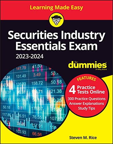 Securities Industry Essentials Exam 2023-2024 For Dummies with Online Practice von For Dummies