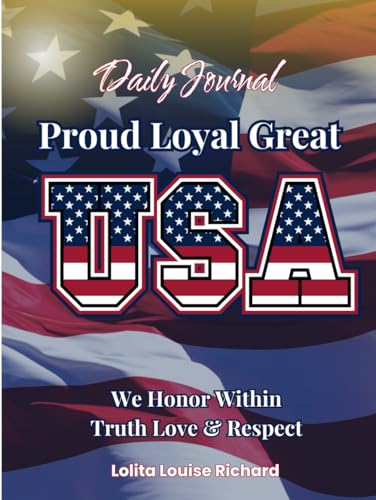 An Amazing USA Red White And Blue Journal von ISBN service