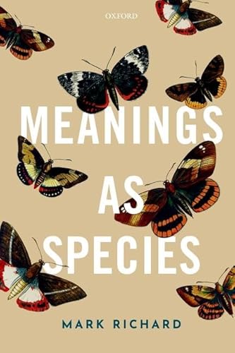 Meanings As Species von Oxford University Press