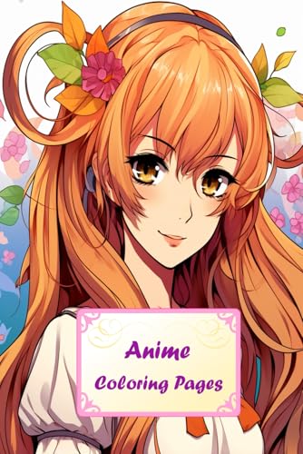 Anime Coloring Pages: High-Quality Illustrations of Cute Anime Characters for Relaxation and Fun