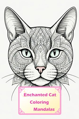 Feline Serenity: Cat Mandala Art Book: Detailed Cat Mandalas with Ornate Patterns for Adults (Coloring Pages) von Independently published