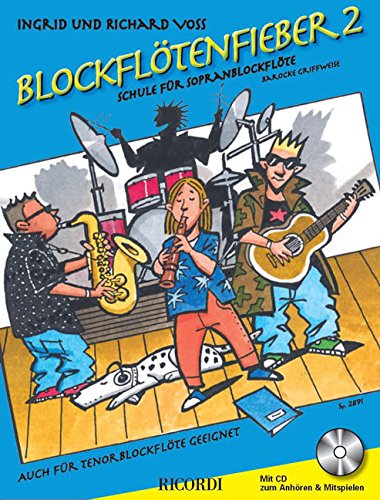 BLOCKFLOTENFIEBER 2 FLUTE A BEC+ENREGISTREMENTS ONLINE von Ricordi Deutschland