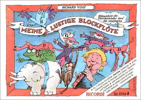 Meine lustige Blockflöte - Bd. 1, Sopranblockflöte, barock von Ricordi