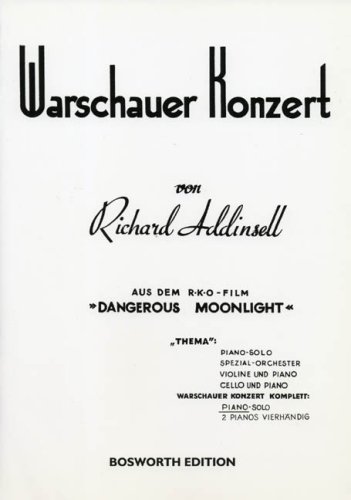 Warschauer Konzert. Thema für Piano solo von Bosworth & Co. Ltd.