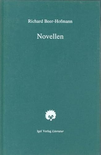 Richard-Beer-Hofmann-Werkausgabe: Werke, 6 Bde. u. Suppl.-Bd., Bd.2, Novellen: Nachw. v. Günter Helmes