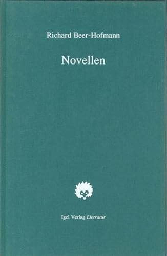 Richard-Beer-Hofmann-Werkausgabe: Werke, 6 Bde. u. Suppl.-Bd., Bd.2, Novellen: Nachw. v. Günter Helmes