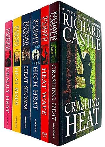 Nikki Heat Series 6 Books Collection Set by Richard Castle (Crashing Heat, Heat Wave, High Heat, Heat Storm, Heat Rises & Deadly Heat)