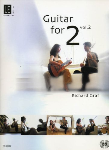 Guitar for 2 mit CD - Band 2: für 2 Gitarren und CD: Band 2. 2 Gitarren und CD. Ausgabe inkl. Play-Along.