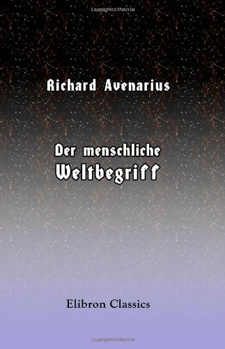 Der menschliche Weltbegriff von Adamant Media Corporation