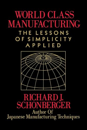 World Class Manufacturing: The Lessons of Simplicity Applied