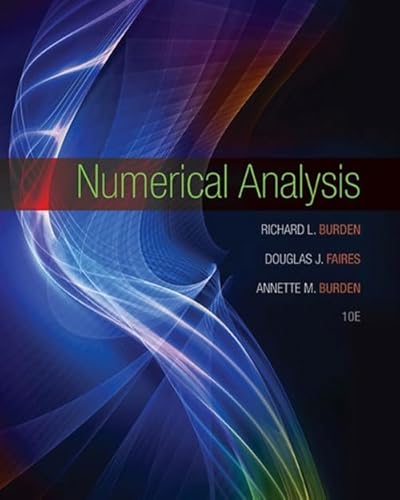 Numerical Analysis von Cengage Learning