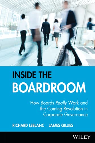 Inside the Boardroom: What Boards Really Work and the Coming Revolution in Corporate Governance von Wiley