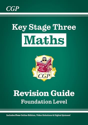 New KS3 Maths Revision Guide – Foundation (includes Online Edition, Videos & Quizzes) (CGP KS3 Revision Guides) von Coordination Group Publications Ltd (CGP)