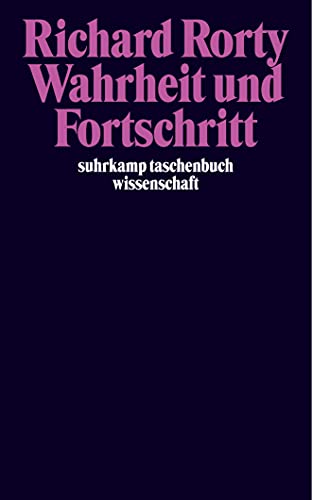 Wahrheit und Fortschritt (suhrkamp taschenbuch wissenschaft) von Suhrkamp Verlag AG