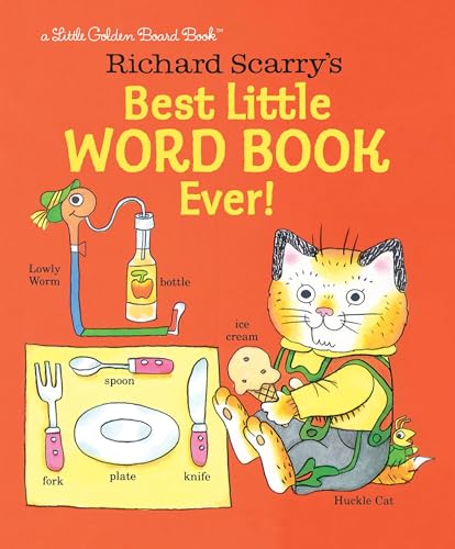 Richard Scarry's Best Little Word Book Ever! (Little Golden Board Book)