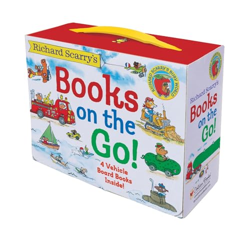 Richard Scarry's Books on the Go: 4 Board Books von Golden Books