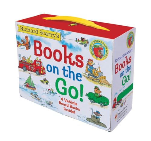 Richard Scarry's Books on the Go: 4 Board Books
