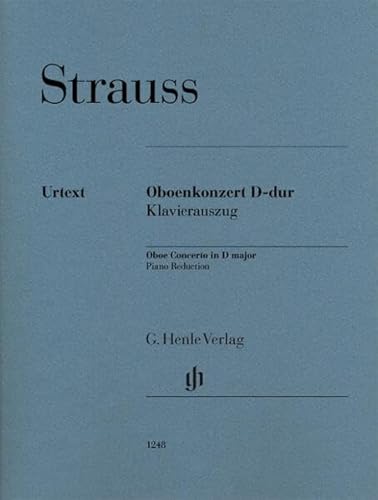 Oboenkonzert D-dur; Klavierauszug: Besetzung: Oboe und Klavier (G. Henle Urtext-Ausgabe)