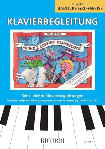 Meine lustige Blockflöte Band 1 (barocke Griffw.)