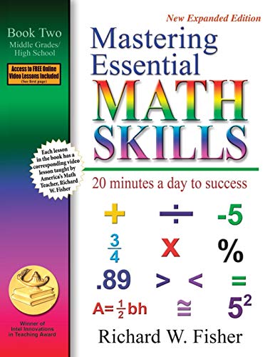 Mastering Essential Math Skills: 20 Minutes a Day to Success, Book 2: Middle Grades/High School von Math Essentials