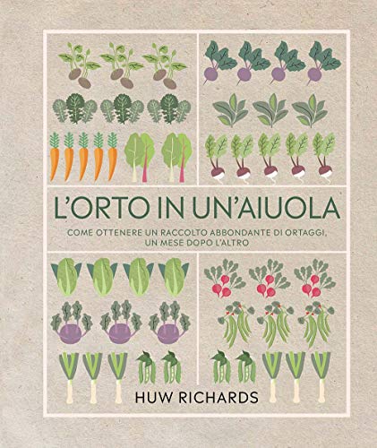 L'orto in un'aiuola. Come ottenere un raccolto abbondante di ortaggi, un mese dopo l'altro. Ediz. illustrata von GIARDINAGGIO